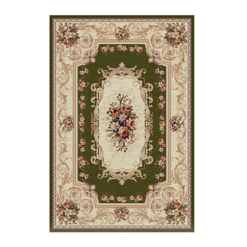 Covor Dreptunghiular, 80 x 200 cm, Verde, Lotos 535