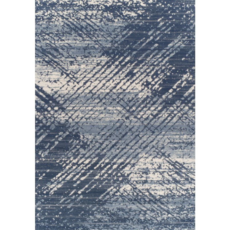 Covor Egiptean Dreptunghiular, 120 x 200 cm, Albastru / Gri, Toscana 4L