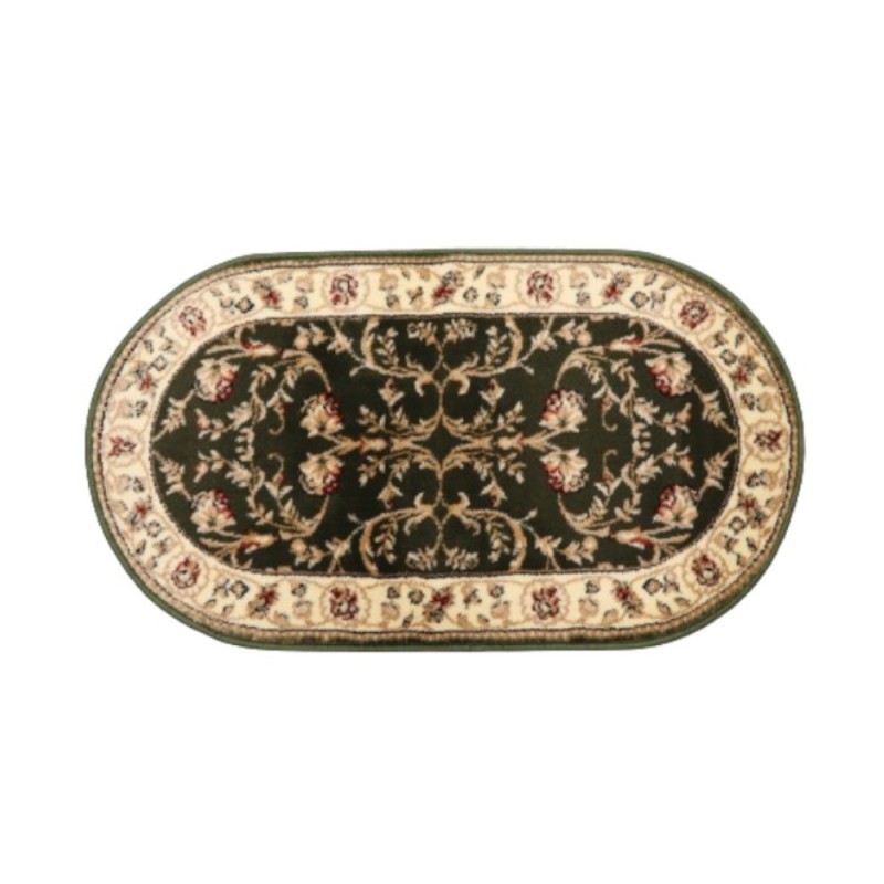 Covor Oval, 100 x 300 cm, Verde, Lotos 523/310