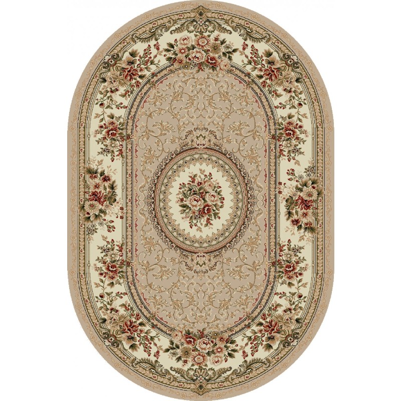 Covor Oval, 150 x 230 cm, Bej, Lotos 571