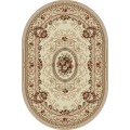 Covor Oval, 150 x 230 cm, Crem, Lotos 568