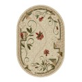 Covor Oval, 150 x 230 cm, Crem, Lotos 587/116