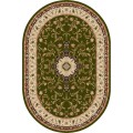 Covor Oval, 150 x 230 cm, Verde, Lotos 523