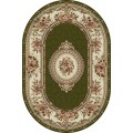 Covor Oval, 150 x 230 cm, Verde, Lotos 571