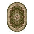 Covor Oval, 200 x 300 cm, Verde, Lotos 568/310