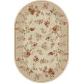 Covor Oval, 80 x 150 cm, Crem, Lotos 551