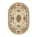 Covor Oval, 80 x 150 cm, Crem, Lotos 574/100