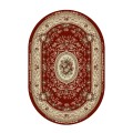 Covor Oval, 80 x 150 cm, Grena, Model Floral Lotos