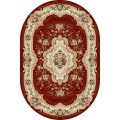 Covor Oval, 80 x 150 cm, Rosu, Lotos 570