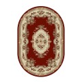Covor Oval, 80 x 200 cm, Rosu, Lotos 575