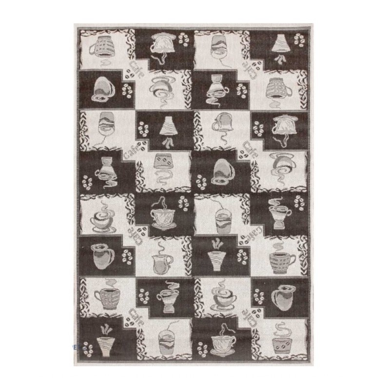 Covor pentru Bucatarie, 100 x 200 cm, Crem / Maro, Natura 950/91