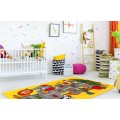 Covor pentru Copii, Kolibri Sotron 11120, Galben, 200x300 cm, 2300 gr/mp