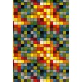 Covor pentru Copii Multicolor, Model Patratele, 200 cm x 300 cm, 11161-130