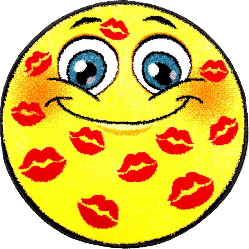 Covor Rotund, 67 x 67 cm, Galben, Kolibri 11085