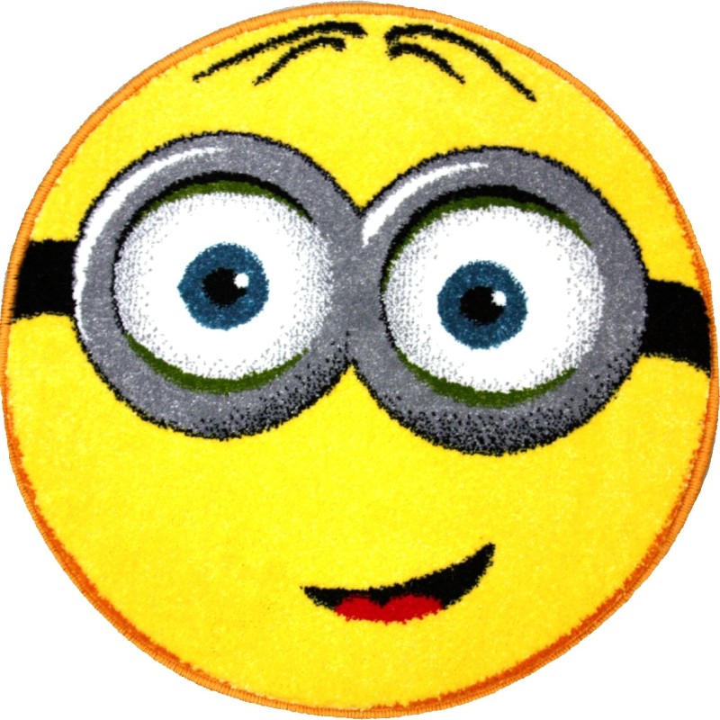 Covor Rotund, 67 x 67 cm, Galben, Kolibri Minion 11086/150