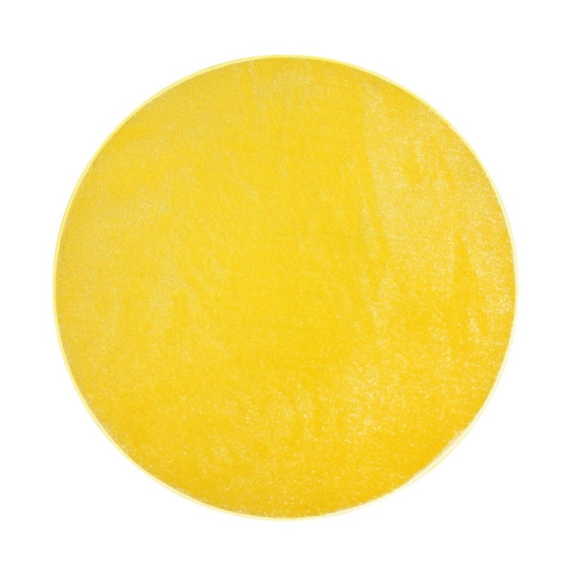 Covor Rotund, 80 x 80 cm, Galben, Kolibri 11000/150
