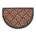 Covoras Intrare, din Cauciuc si Fibre Cocos, Semicerc, 40 x 60 cm, Grunberg IDM40608