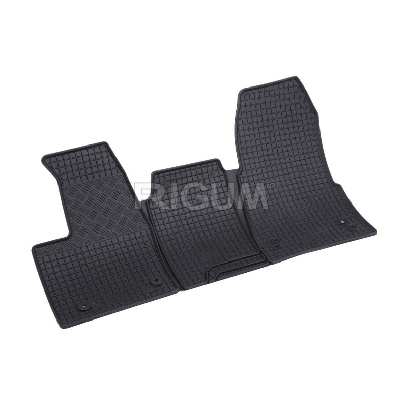 Covorase Cauciuc Ford Transit Custom 2020- automat, Rigum