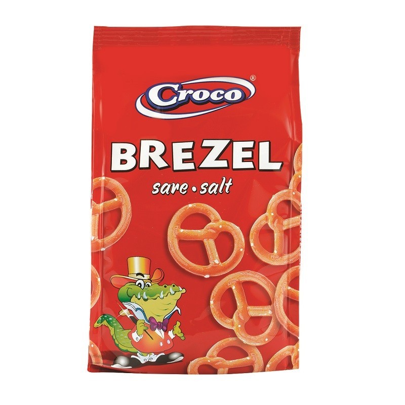 Covrigei Croco Brezel Sare 80 g