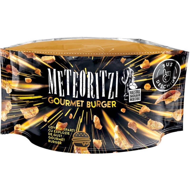 Covrigei Sparti Meteoritzi Alka cu Gust Gourmet Burger 75 g