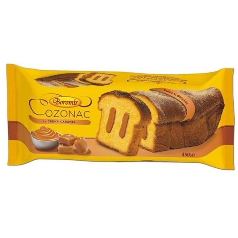 Cozonac cu Caramel Boromir, 450 g