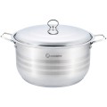 Cratita cu Capac din Inox, 34 Cm, 16 l , Grunberg Gr8134