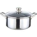 Cratita din Inox, 24 cm, 4.5 l, Cheffinger