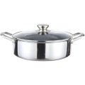 Cratita din Inox, 28 cm, 4 l, Cheffinger
