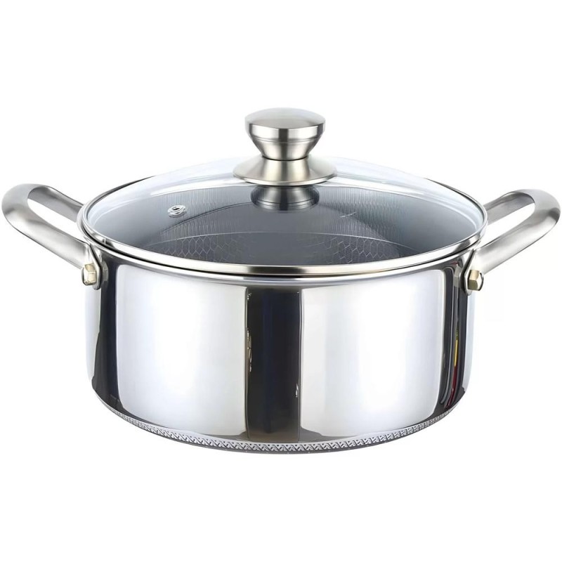 Cratita din Inox, 28 cm, 7 l, Cheffinger