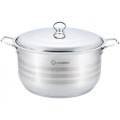 Cratita din Inox Grunberc, cu Capac, 26 l, 40 cm