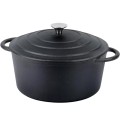 Cratita Fonta cu Capac 26 cm, 5 l