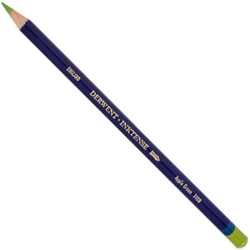 Creioane acuarela Inktense Derwent - Apple Green - 1400