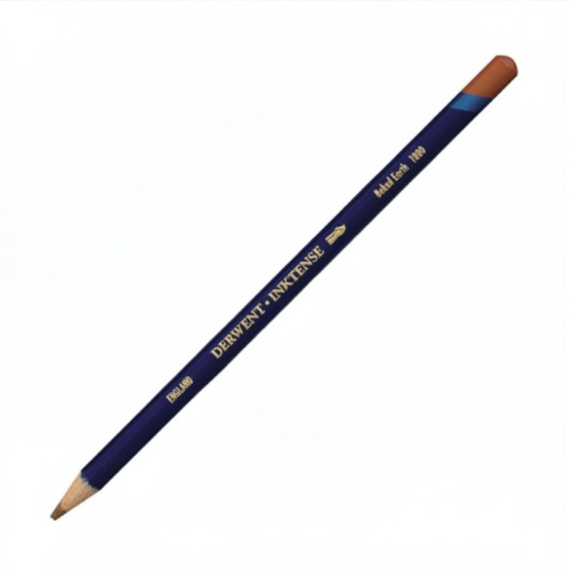 Creioane acuarela Inktense Derwent - Baked Earth - 1800