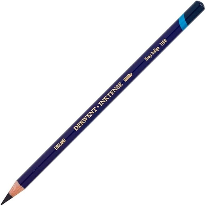 Creioane acuarela Inktense Derwent - Deep Indigo - 1100