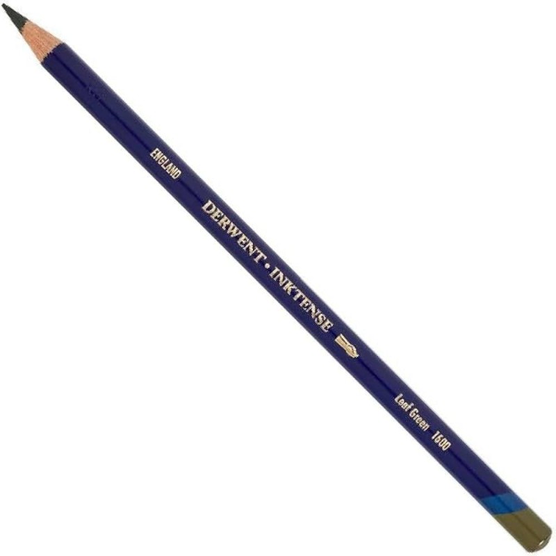 Creioane acuarela Inktense Derwent - Leaf Green - 1600