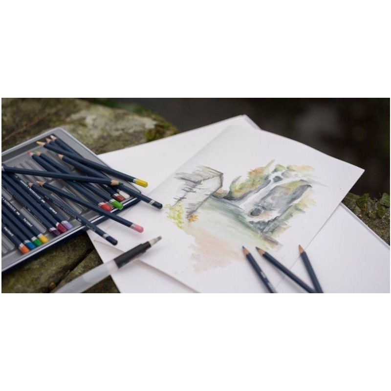 Creioane acuarela Inktense Derwent - Thistle - 0720