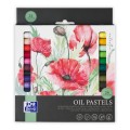 Creioane Cerate Oxford Oil Pastels, 24 Culori, Colectia Artistic
