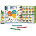 Creioane Cerate Party Gift Box, 10 x 4 Bucati, Giotto