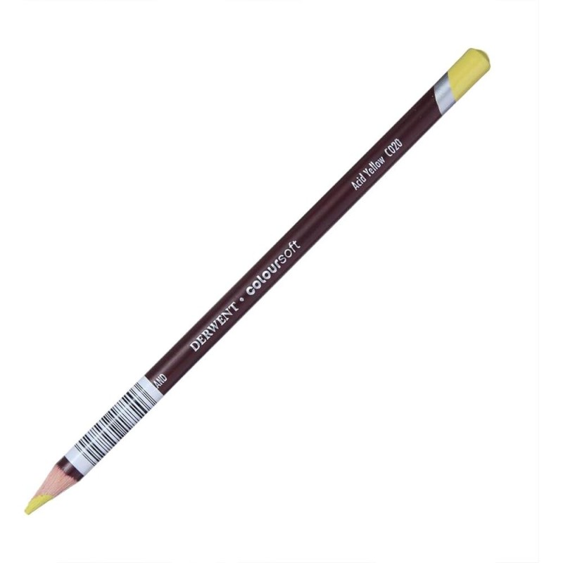 Creioane colorate Coloursoft Derwent - Acid Yellow