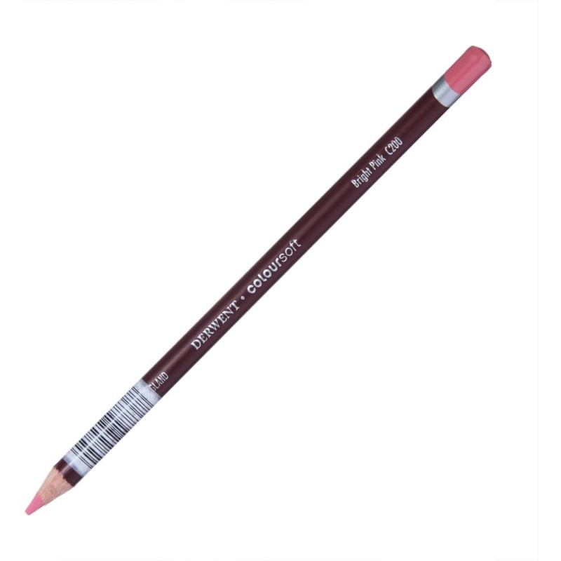 Creioane colorate Coloursoft Derwent - Bright Pink