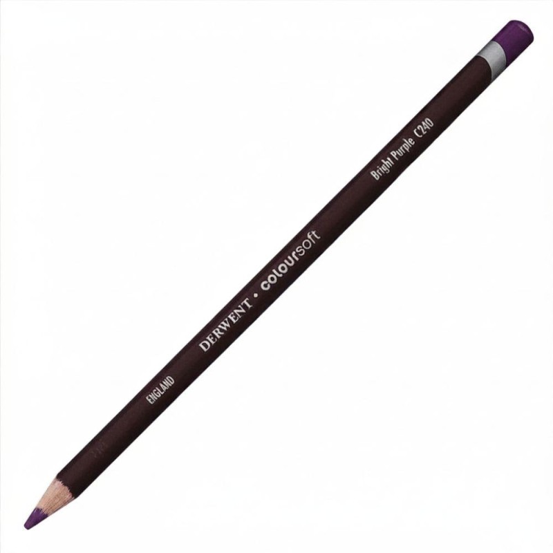 Creioane colorate Coloursoft Derwent - Bright Purple