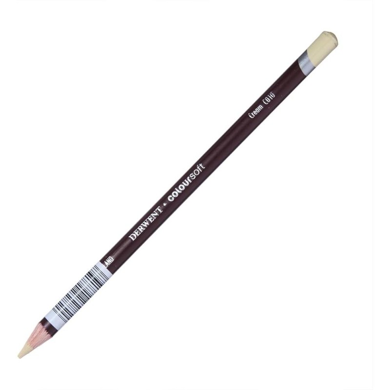 Creioane colorate Coloursoft Derwent - Cream