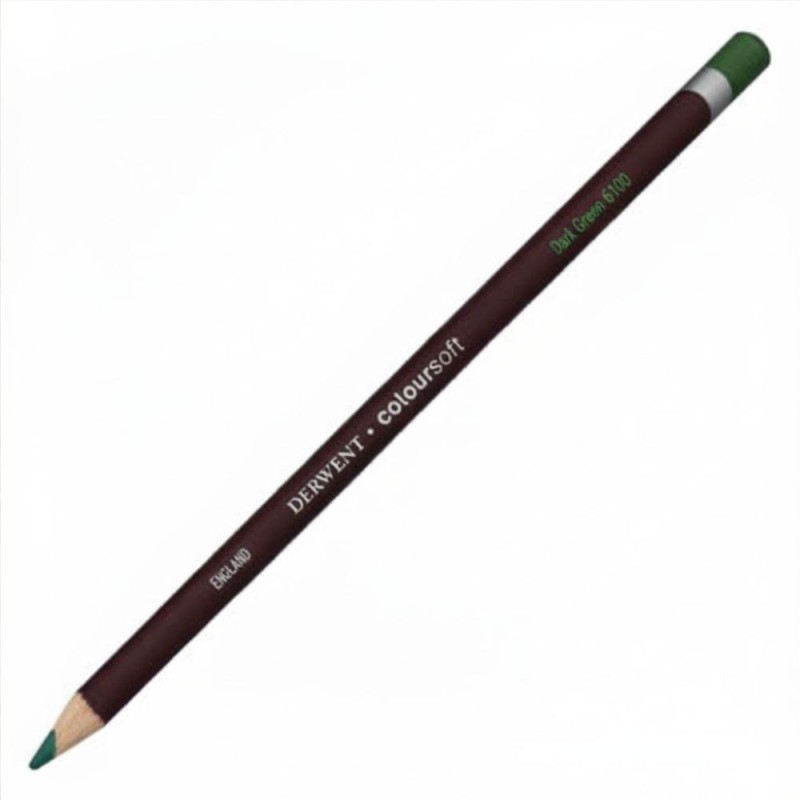 Creioane colorate Coloursoft Derwent - Dark Green