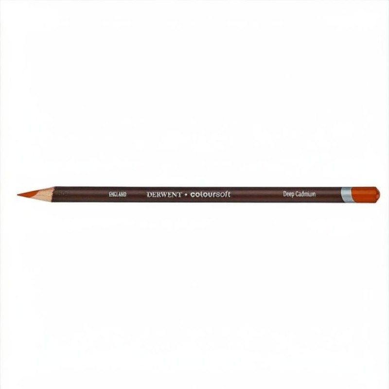 Creioane colorate Coloursoft Derwent - Deep Cadmium - P040