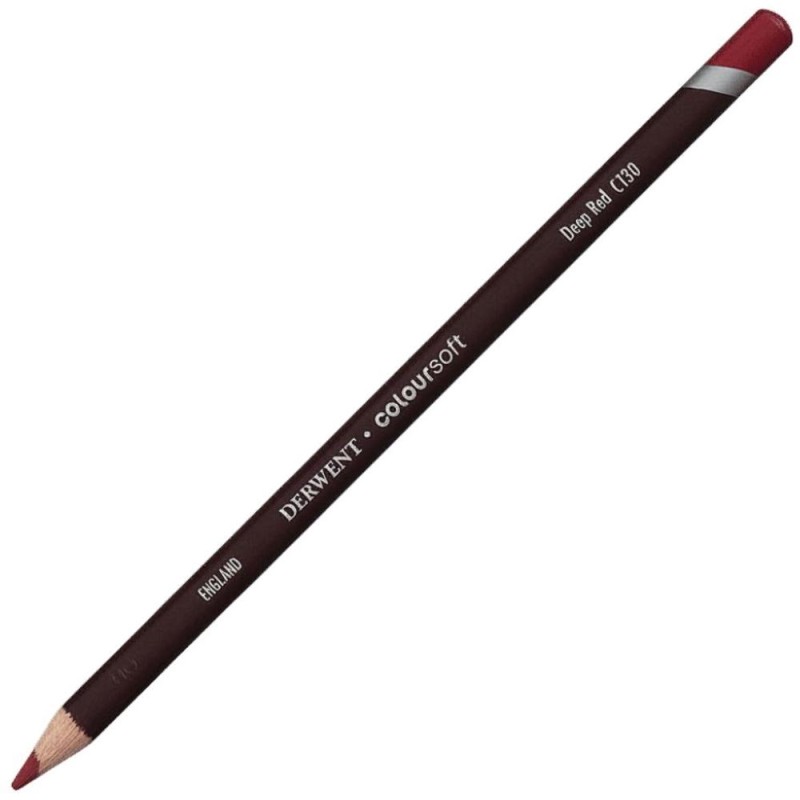 Creioane colorate Coloursoft Derwent - Deep Red