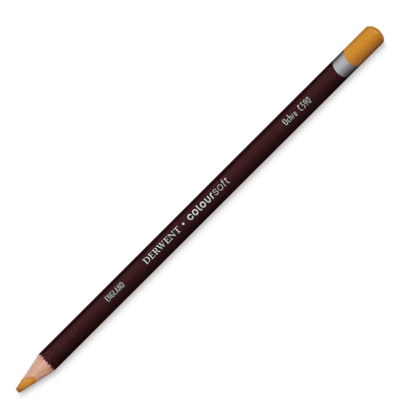 Creioane colorate Coloursoft Derwent - Ochre
