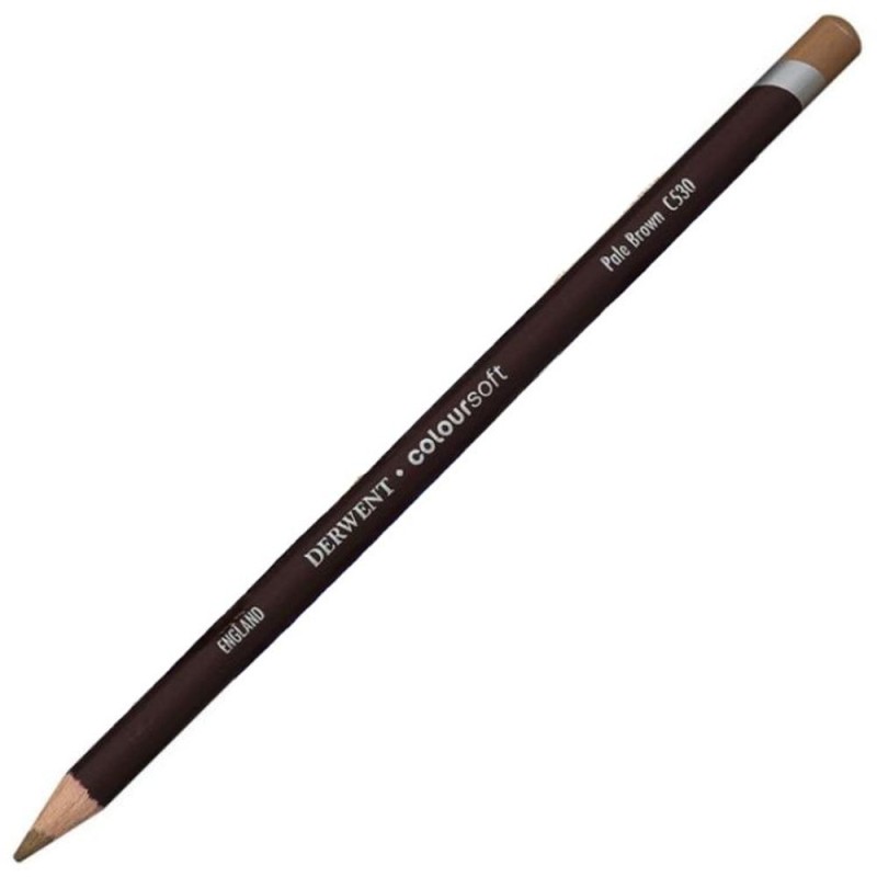 Creioane colorate Coloursoft Derwent - Pale Brown