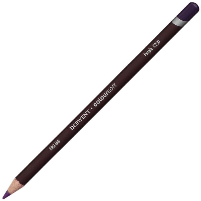 Creioane colorate Coloursoft Derwent - Purple