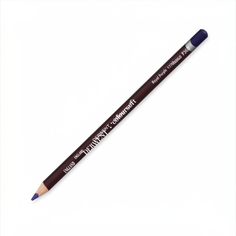 Creioane colorate Coloursoft Derwent - Royal Purple