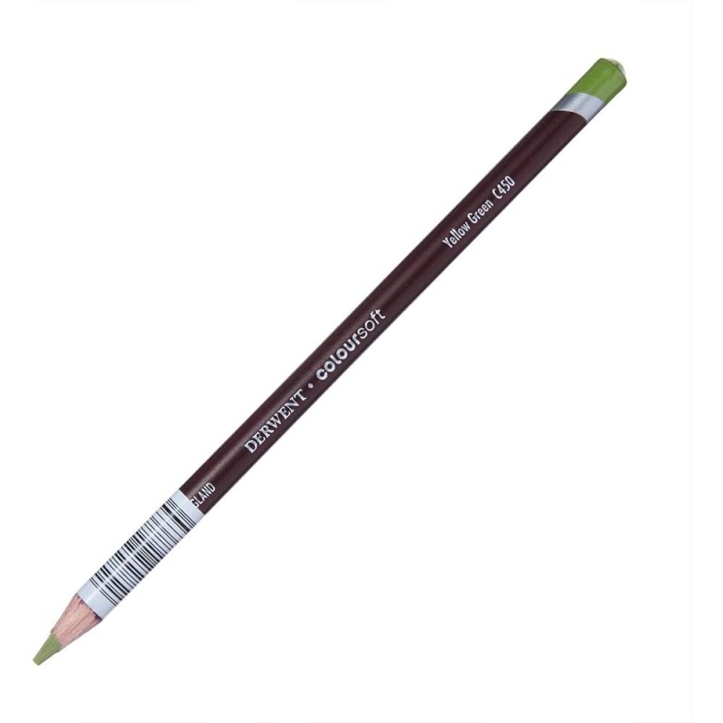 Creioane colorate Coloursoft Derwent - Yellow Green